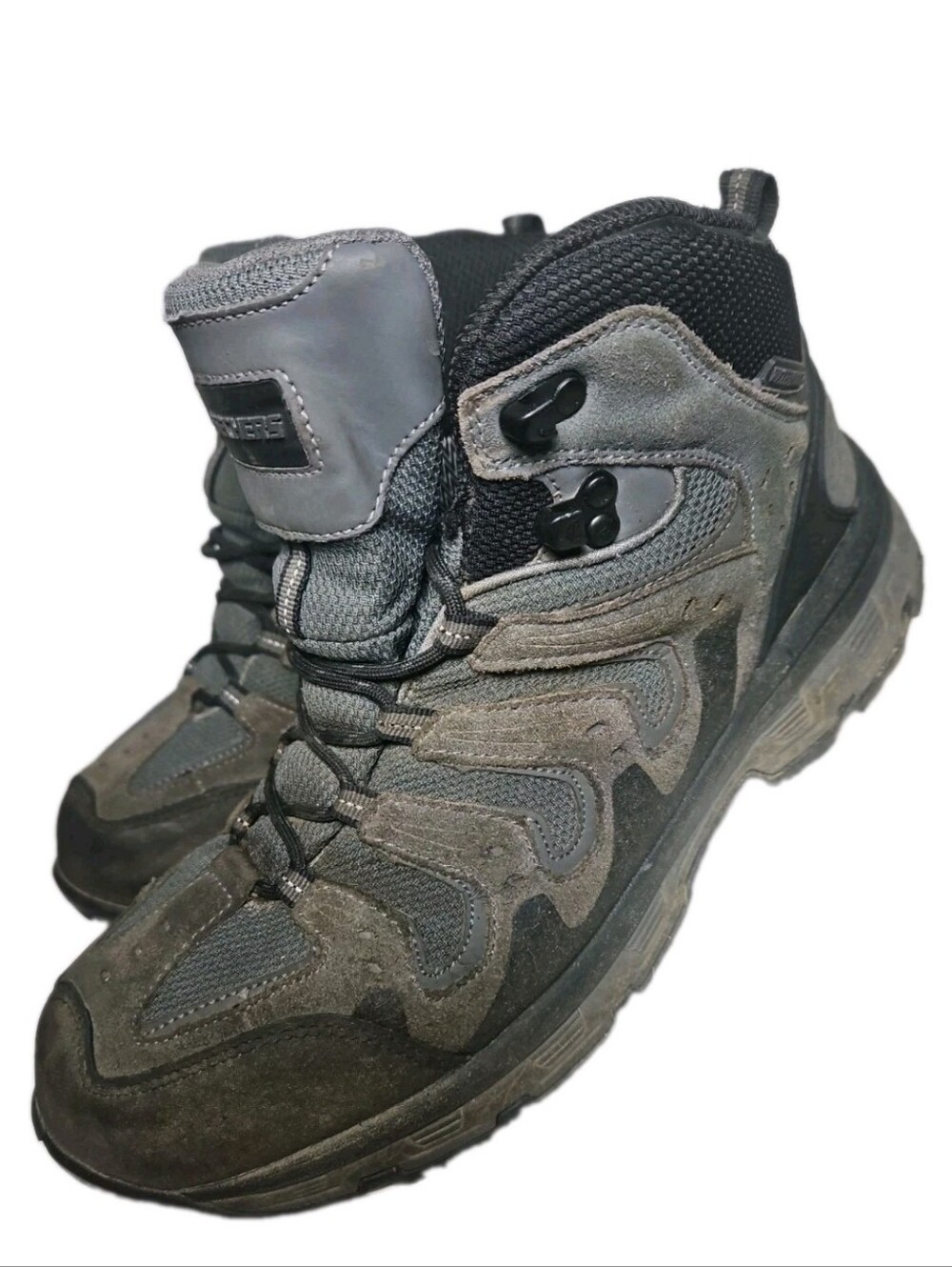 Skechers Morson Gelson Men's Sz11 Gray Waterproof Relaxed Fit 65124[8B